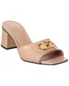 Valentino Vlogo Signature 60 Leather Sandal In Pink