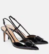 Valentino Vlogo Pointed Toe Slingback Pump In Black