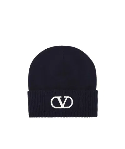 Valentino Garavani Vlogo Signature Aht In Black