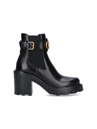 VALENTINO GARAVANI VLOGO SIGNATURE ANKLE BOOTS