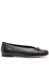 Valentino 'ballet Flats Vlogo: In Black