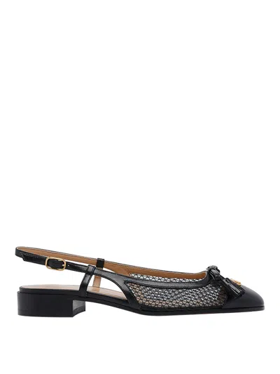 Valentino Garavani Vlogo Signature Ballets In Black