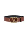 Valentino V Logo Reversible Belt