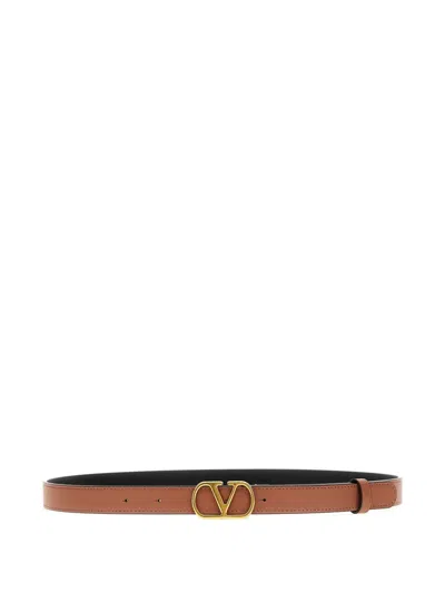 Valentino Garavani Vlogo Signature Belt In Pink