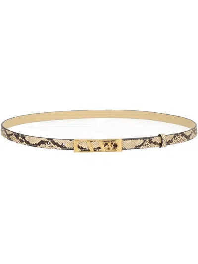 Valentino Garavani "vlogo Signature" Belt In Multi