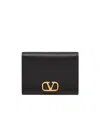 Valentino Vlogo Signature Bifold Wallet In Black