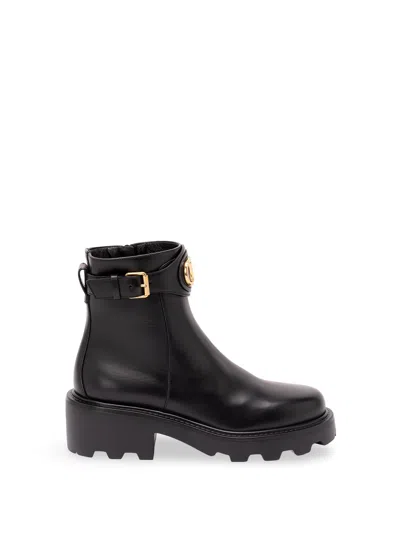 Valentino Garavani `vlogo Signature` Boots In Black