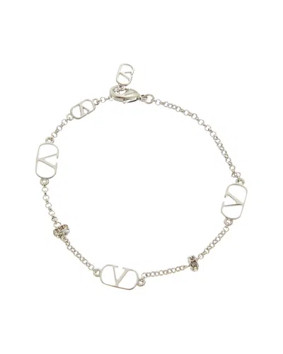 Valentino Garavani Valentino Vlogo Signature Bracelet In Metallic