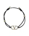 Valentino Vlogo Signature Bracelet In Black
