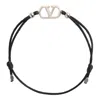 Valentino Garavani Men Vlogo Signature Bracelet In Black