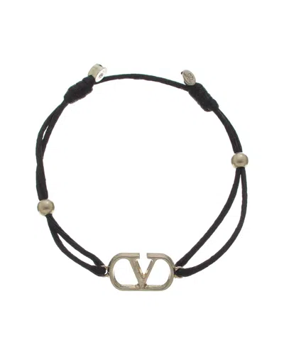 Valentino Garavani Valentino Vlogo Signature Bracelet In Black