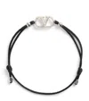Valentino Men's Vlogo Signature Bracelet In Black