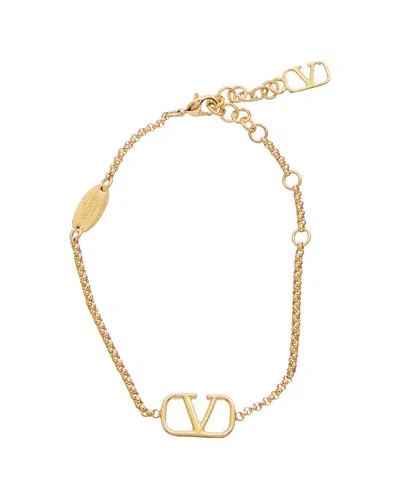 Valentino Garavani Valentino Vlogo Signature Bracelet In Gold