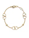 Valentino Vlogo Signature Bracelet In Gold