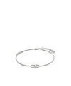 Valentino Garavani Vlogo Signature Bracelet In Gray