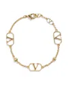 Valentino Vlogo Signature Bracelet In Gold
