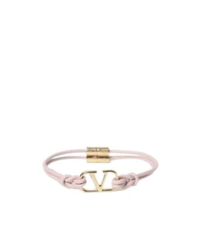 Valentino Garavani Valentino Vlogo Signature Bracelet In Yellow
