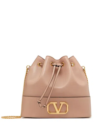 VALENTINO GARAVANI VLOGO SIGNATURE BUCKET BAG