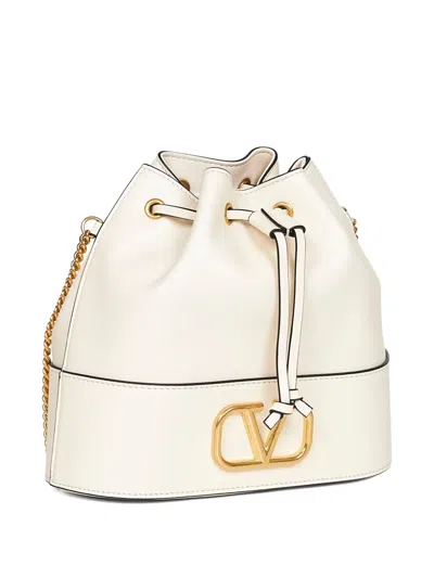 VALENTINO GARAVANI VLOGO SIGNATURE BUCKET BAG