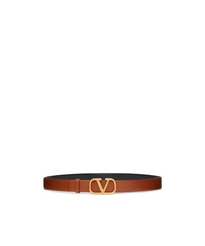 VALENTINO GARAVANI VALENTINO VLOGO SIGNATURE BUCKLED BELT