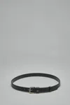 Valentino Vlogo Signature Buckled Belt In Gold