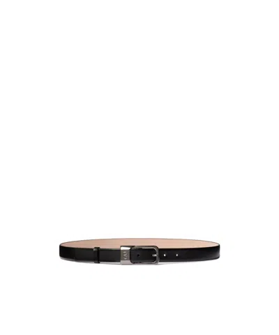 Valentino Garavani Valentino Vlogo Signature Buckled Belt In Black