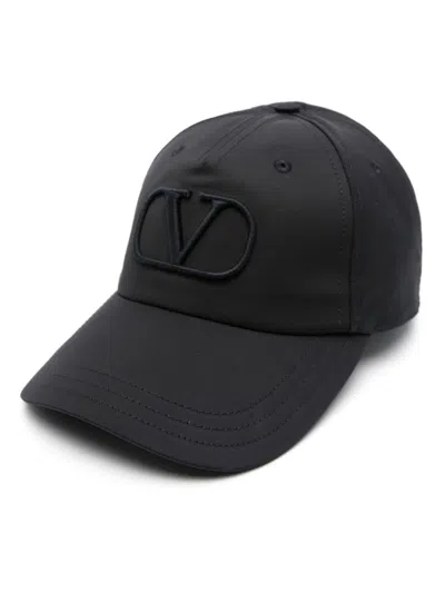 Valentino Garavani Valentino Vlogo Signature Cap In Black