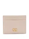 Valentino Vlogo-signature Cardholder In Neutral