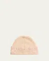 Valentino Vlogo Signature Cashmere & Lace Beanie