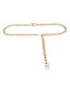 Valentino Vlogo Signature Chain Belt In Gold