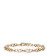 Valentino Garavani Toile Iconographe Metal Bracelet Woman Gold M In Gold