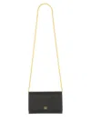 Valentino Chain Strap Structured Purse In Black