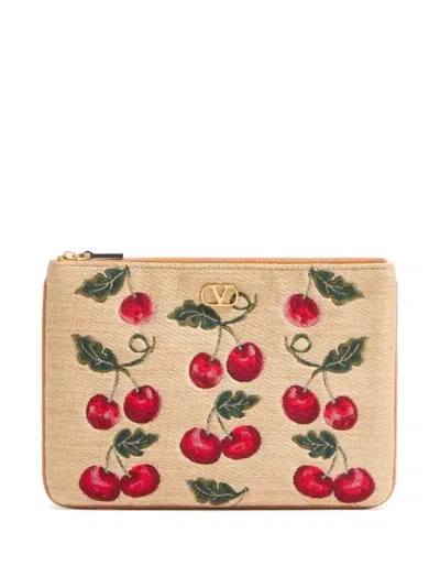VALENTINO GARAVANI VLOGO SIGNATURE CLUTCH BAG