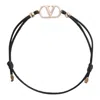 Valentino Garavani Men Vlogo Signature Bracelet In Black