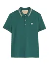 Valentino Garavani Vlogo Signature Cotton Polo Shirt In Green