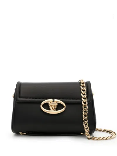 Valentino Garavani Vlogo Signature Cross Body Bag In Black