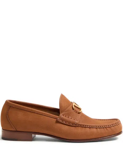 VALENTINO GARAVANI VLOGO SIGNATURE SUEDE LOAFERS