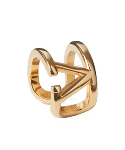 Valentino Garavani Vlogo Signature Ear Cuff In Yellow