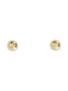 Valentino Pearl Earrings Vlogo In Gold