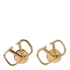 Valentino Vlogo Stud Earrings In Gold