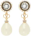 Valentino Vlogo Signature Earrings In Metallic