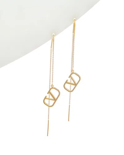 Valentino Garavani Vlogo Signature Earrings In Gold