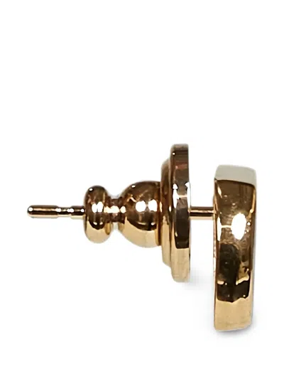 Valentino Garavani Vlogo Signature Earrings In Metallic