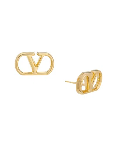 Valentino Garavani Valentino Vlogo Signature Earrings In Gold