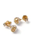 Valentino Vlogo Signature Faux-pearl Earrings In Gold