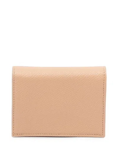 Valentino Garavani Vlogo Signature Flap Wallet In Pink