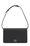 Valentino Garavani Valentino Vlogo Signature Foldover Top Mini Shoulder Bag In Black