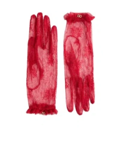 Valentino Garavani Vlogo Signature Gloves