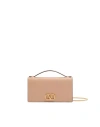 Valentino Vlogo Chain Shoulder Bag In Pink