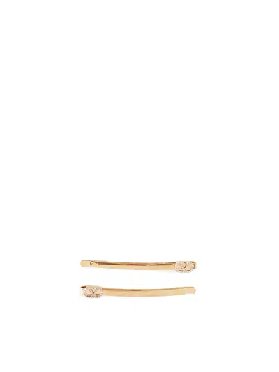 Valentino Garavani Vlogo Signature Hair Clips